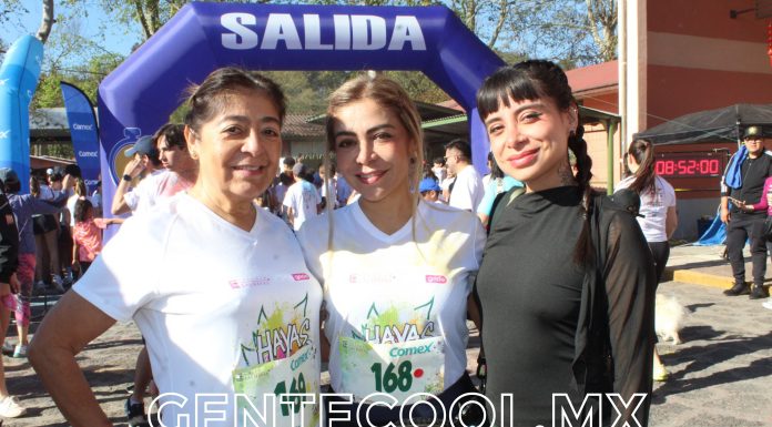¡Fiesta deportiva del color! Las Hayas logra gran participación y apoyo altruista.